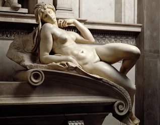 The Tomb of Lorenzo de Medici (detail)
